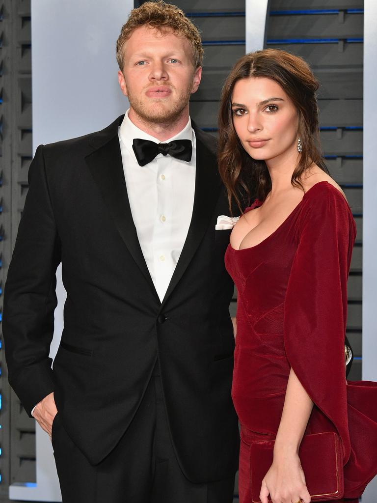 Sebastian Bear-McClard and Emily Ratajkowski. Picture: Dia Dipasupil/Getty Images