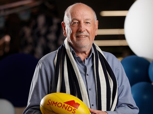 GOLD COAST, AUSTRALIA - OCTOBER 21: Geelong Cats President Colin Carter poses for a photograph on October 21, 2020 on the Gold Coast, Australia. (Photo by Michael Willson/AFL Photos via Getty Images)