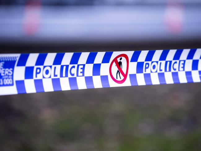 Police on the scene in Sydney's CBD this afternoon after a police officer was stabbed twice in the head by a knife-wielding man. The alleged offender was tasered and arrested at gunpoint following the attack, which took place shortly after 1pm on Sunday. Photo: Tom Parrish