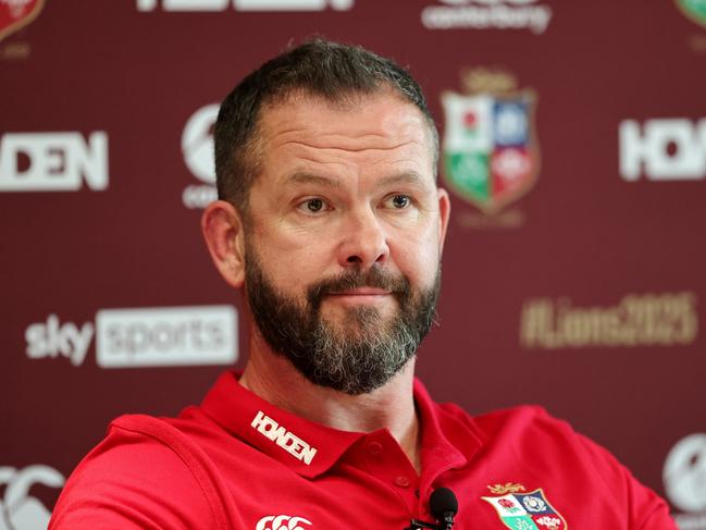 British and Irish Lions head coach Andy Farrell has some headaches heading into their Australian tour in June. Picture: David Rogers/Getty Images