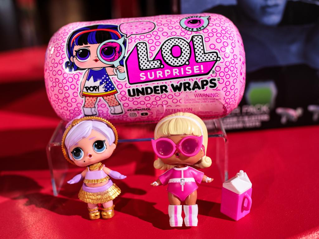 LOL dolls come buried in plastic pods with clues inside.