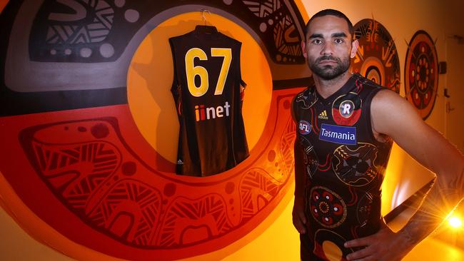 Shaun Burgoyne will wear number 67 against the Swans on Friday night. Picture: Michael Klein