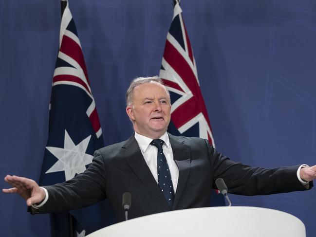 Labor leader Anthony Albanese. (Photo by Brook Mitchell/Getty Images)