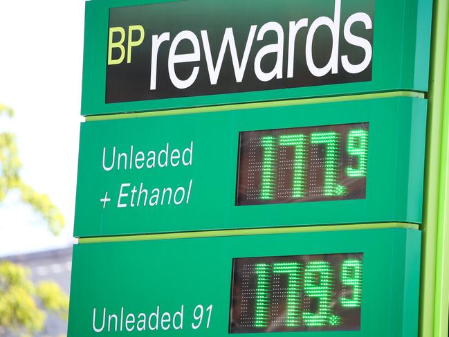 SYDNEY, AUSTRALIA - NewsWire Photos, OCTOBER 18 2021:  Sydney has broken an unwanted milestone overnight with its average price for regular unleaded breaching 170 cents per litre “ the highest on record. Picture:  NCA NewsWire / Gaye Gerard