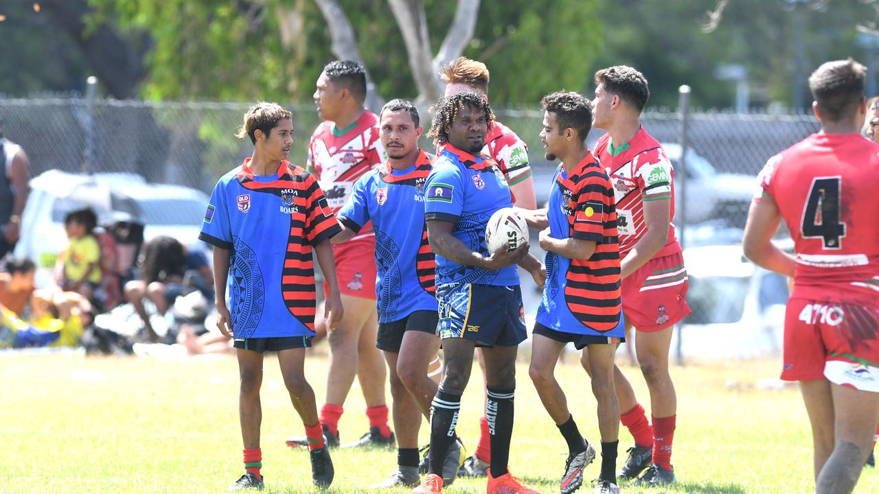 RUGBY LEAGUE - A DAY AT THE PARK: Woorabinda Warriors I vs Emu Park Emus