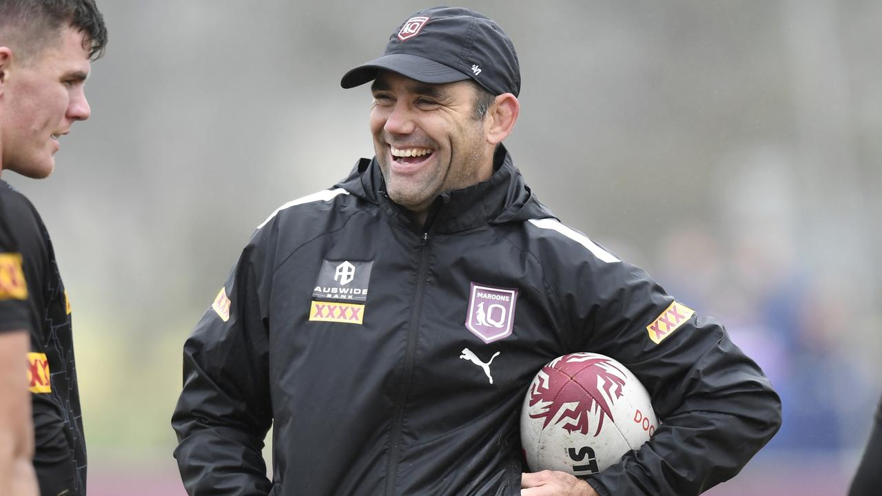 Cameron Smith has already run water for the team. Photo: Scott Davis/NRL Imagery.