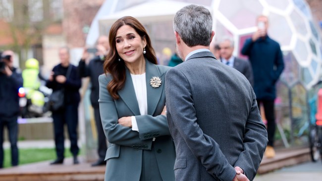 Prince Frederik and Princess Mary were spotted at the Danish Architecture Centre on Wednesday while hosting the King and Queen of Spain. Picture: Carlos Alvarez/2023 Getty Images