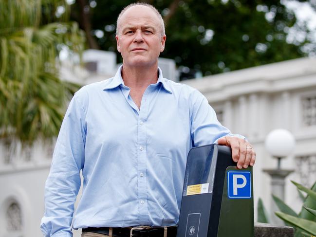 SYDNEY, AUSTRALIA - NewsWire Photos DECEMBER 3, 2024: Saxon Hill at Balmoral Beach on Tuesday. An ACCC decision out tomorrow on a merger that would create monopoly that could determine whether parking double  at some of Australia's most popular family spots. Picture: NewsWire / Nikki Short