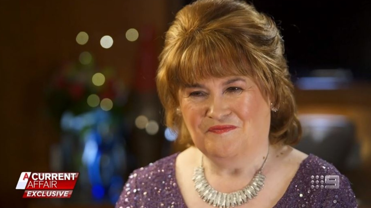 Susan Boyle said she has struggled in the spotlight following Britain’s Got Talent