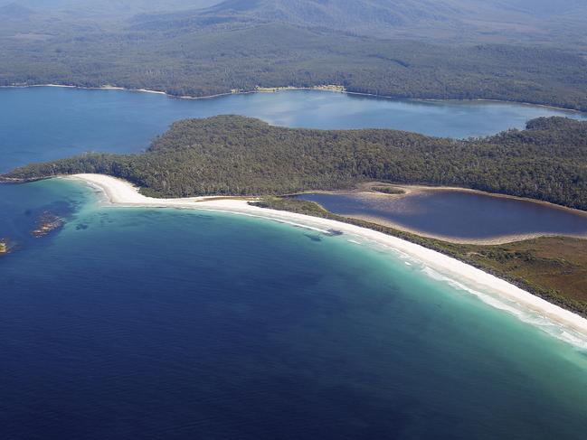 Recherche Bay in the state’s South-West, the site of Robert Morris-Nunn’s proposed eco-resort.