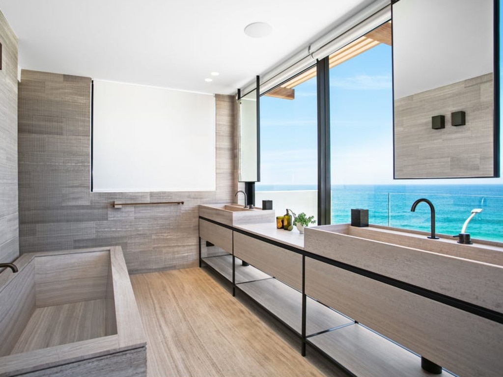 Which boasted ocean views from almost every room.