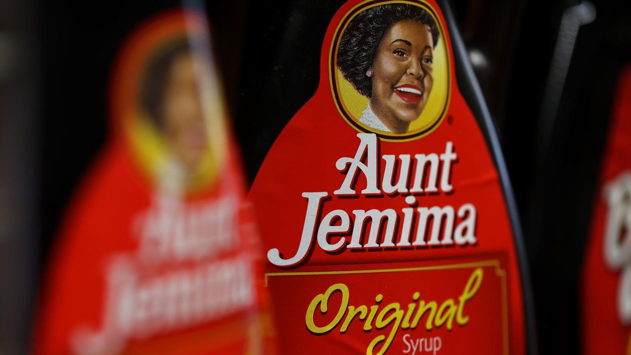 Aunt Jemima was ‘based on a racial stereotype’. Picture: Justin Sullivan/Getty Images/AFP