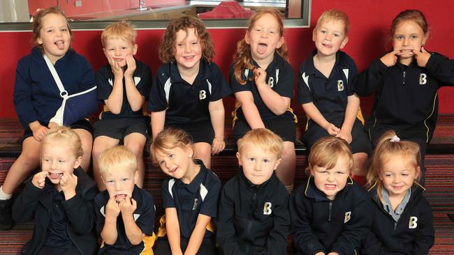 Bannockburn P-12 My First Year Picture 1 Class : Prep A Back Row From Left: Emily Moodie, Finn McKenna, Lexi Cameron, Stella Whiting, Parker Absalom, Oakley Goulden Front Row From Left: Elsie Van Ingen, Finley Meyer, Rosalynd Hamling, Louis Matthey, Zara Sumner, Amber Menna Picture Mark Wilson