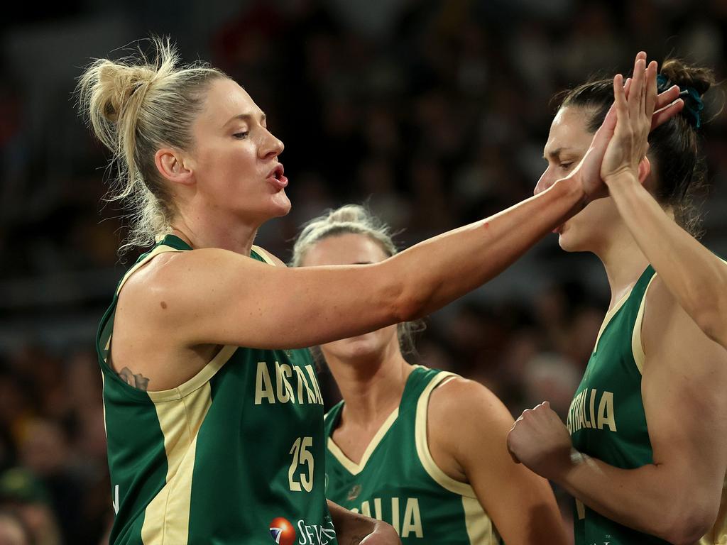 Lauren Jackson’s comeback looks set to culminate with Olympic selection. Picture: Kelly Defina/Getty Images