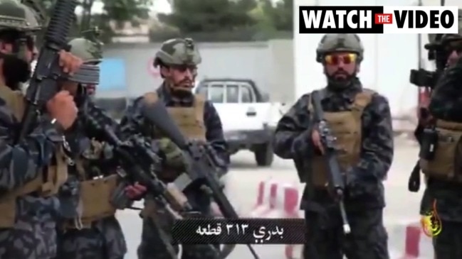 Elite Taliban special forces seen with United States gear