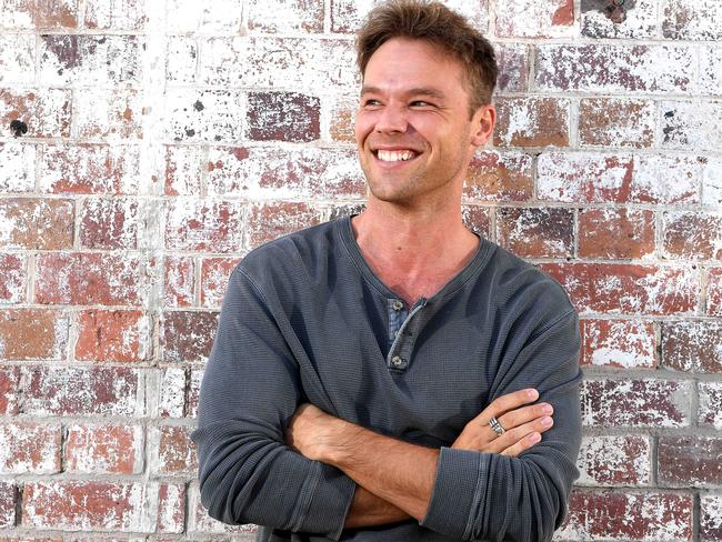 Aussie actor Lincoln Lewis is especially close to his mum. Picture: John Gass