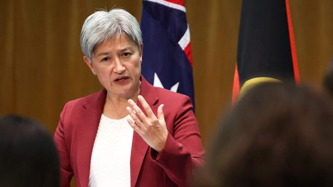 Foreign Minister Penny Wong. Picture: AFP