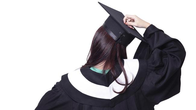 The prospect of graduating from university terrifies Catherine.
