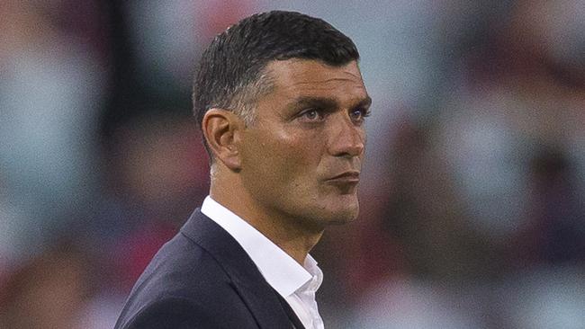 John Aloisi quit as Brisbane Roar coach on Friday. Picture: AAP