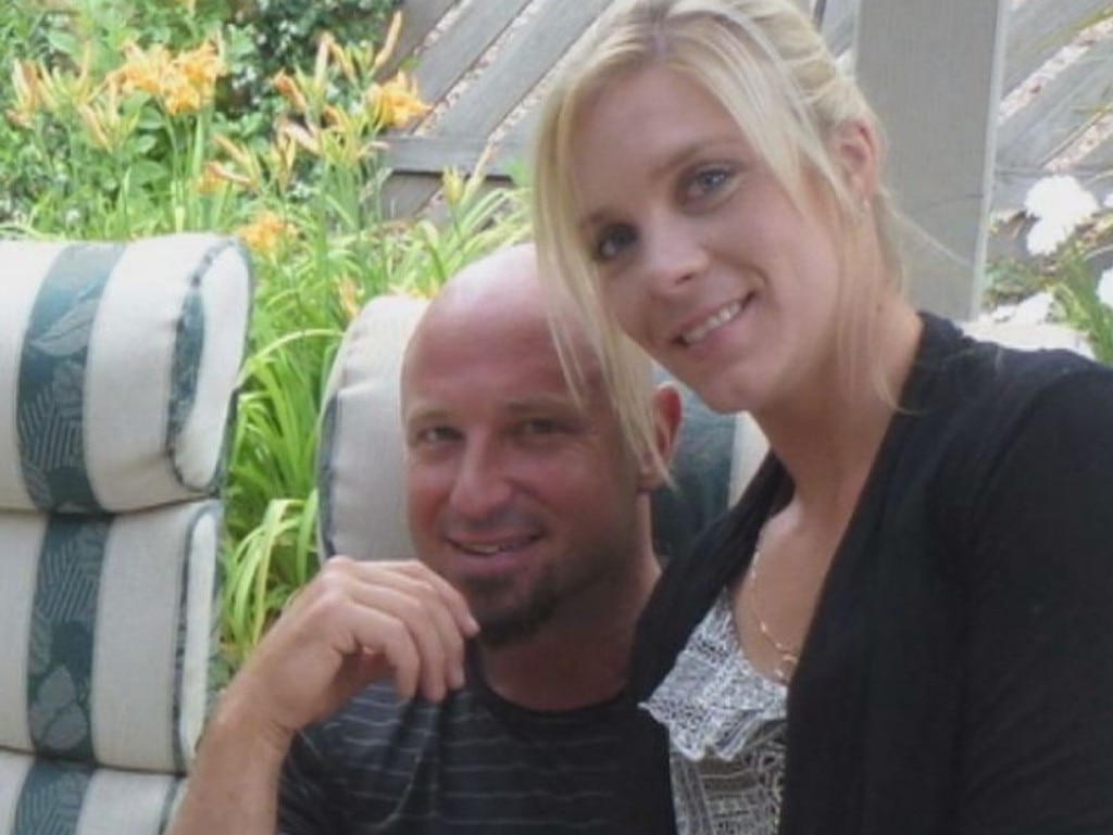 Marcus Rappel hacked Tara Costigan to death with an axe as she cradled their eight-day-old baby after she took out a domestic violence protection order against him. Picture: Facebook