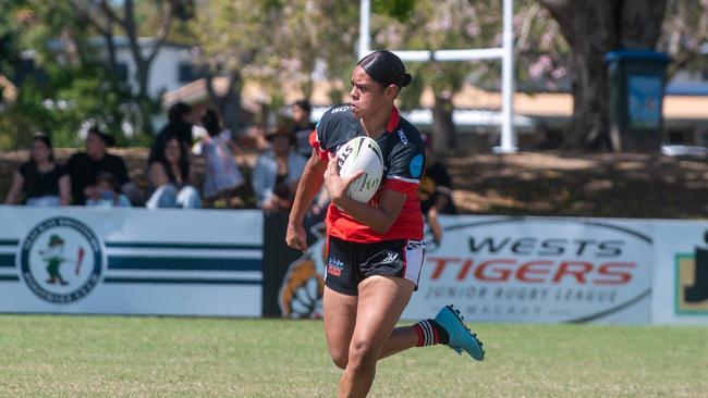 Nylani Namai from Kirwan State High School 2024 Schoolgirl Cup Picture:Michaela Harlow