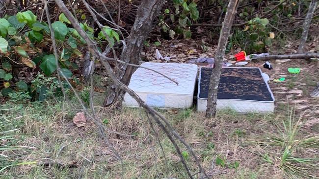 The former Gold Coast home of the nine-month-old baby girl found dead in the surf at Surfers Paradise.