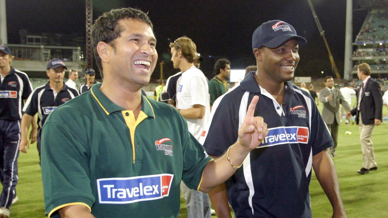 Sachin Tendulkar and Brian Lara will be in Melbourne on Sunday.