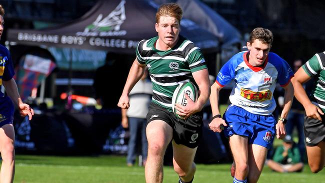 Brisbane Boys College player Harry McLaughlin-Phillips. Picture: John Gass