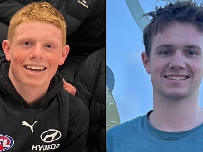 Luke and Benny Smith were killed in a horror plane crash alongside their cousin Dustin Daly. Picture: Supplied.