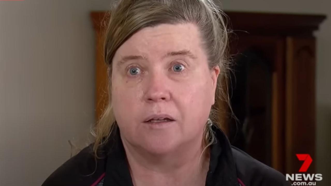 Donna Brain was robbed of $200,000. Pictures: Channel 7