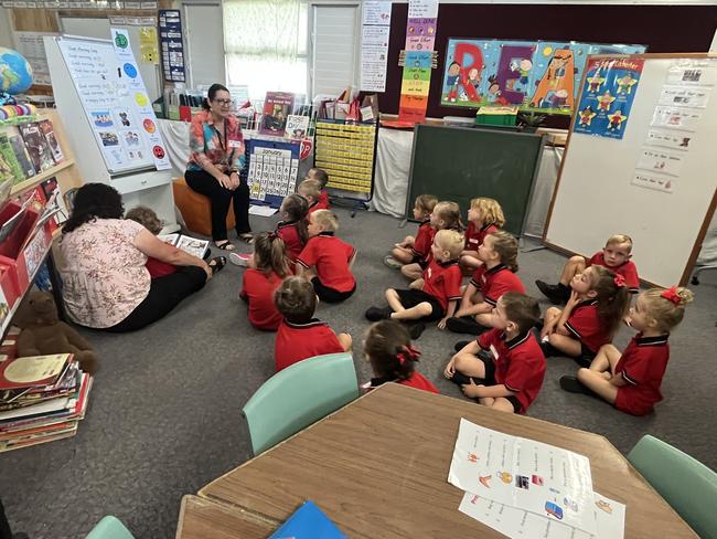 The Prep students at Tinana State School.