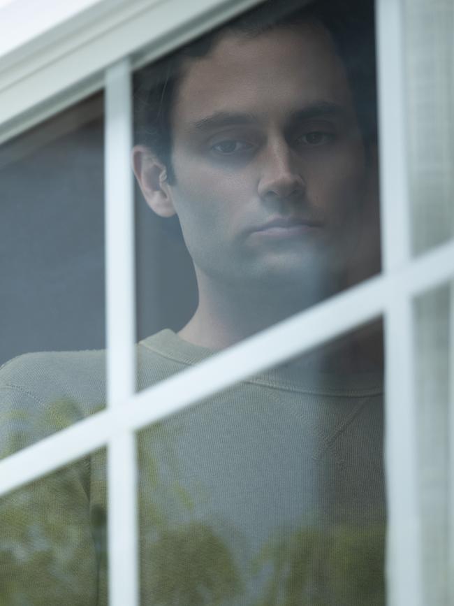 Penn Badgley as serial killer Joe Goldberg in ‘You’. Picture: JOHN P. FLEENOR/NETFLIX Â© 2021