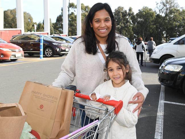 Sandrine Boyle with her daughter Zoey, 6. Picture: Josie Hayden