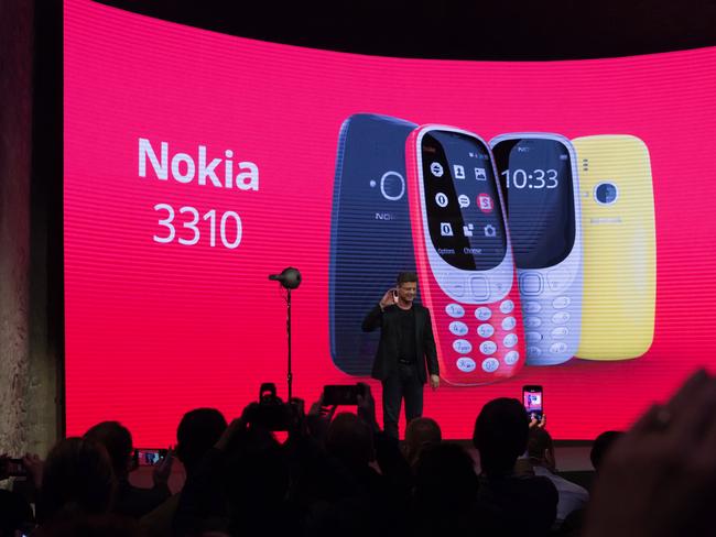 The new Nokia 3310 comes with battery power capable of 22 hours of talk time.