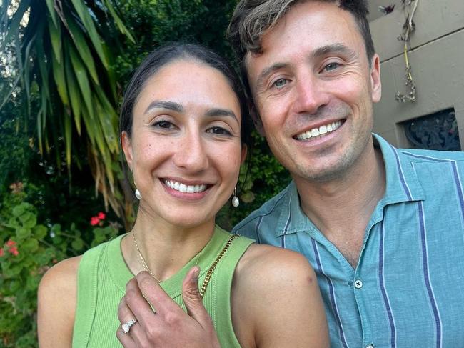 They were engaged in October 2023. Picture: Instagram