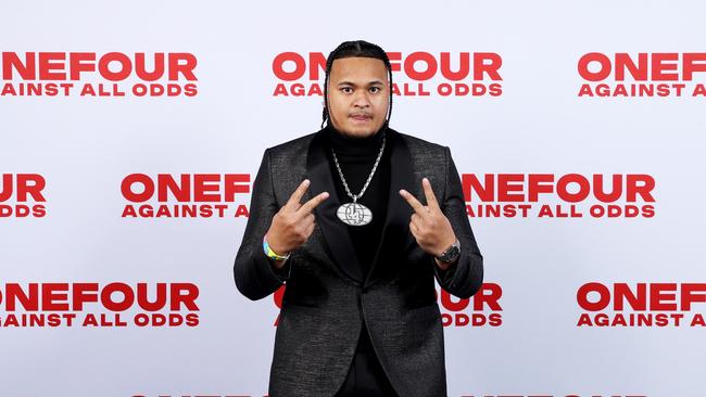 Spenny of ONEFOUR attends the Netflix Global premiere screening of "ONEFOUR: Against All Odds" during SXSW Sydney on October 16. Picture: Don Arnold/Getty Images for Netflix