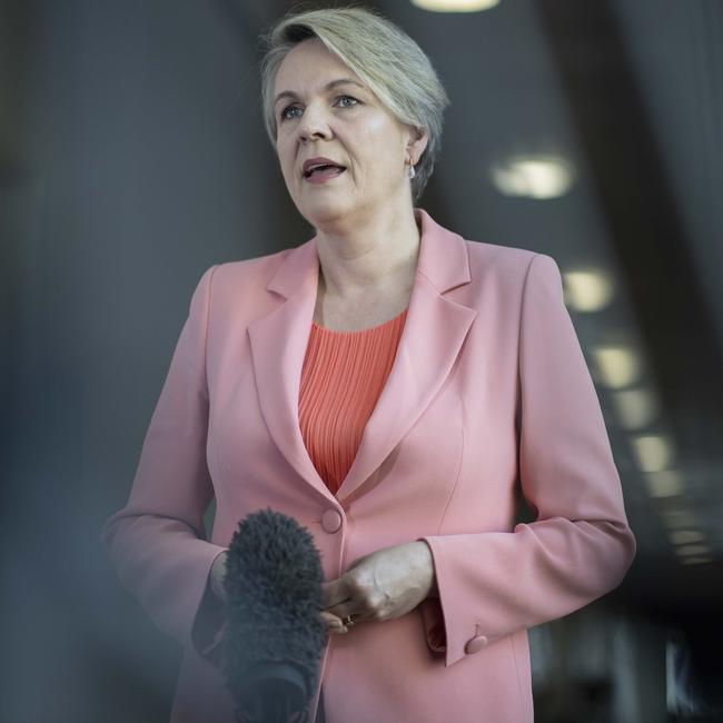 Tanya Plibersek says ‘I know that Australians who in good faith took the time to drop their soft plastics off at the local supermarket are as concerned as I am’. Picture: Gary Ramage