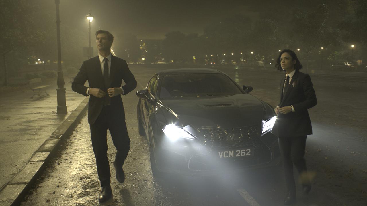 Chris Hemsworth and Tessa Thompson also got to enjoy the Lexus RC F in the new Men In Black film.