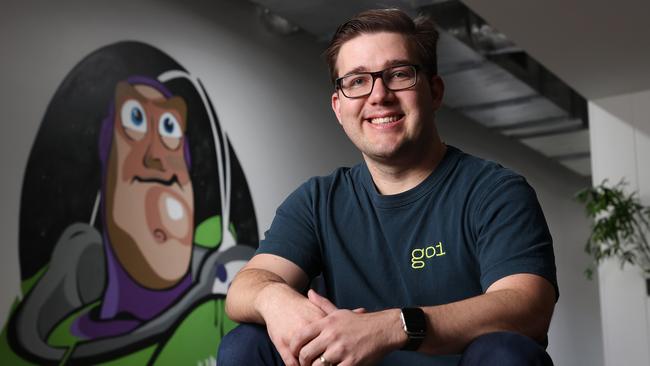 Training to win: Go1 CEO Andrew Barnes says businesses realised online training was a “must have” during a pandemic. Picture: Liam Kidston