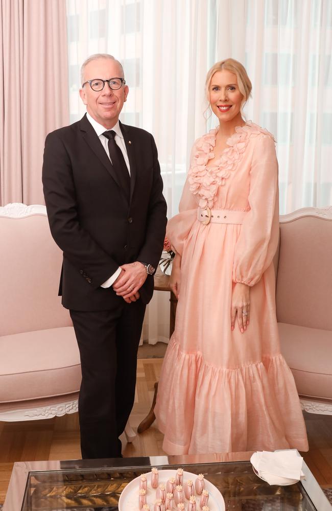 Jeffrey Van Vorsselen and Kerrie Hess at the launch. Picture: Supplied