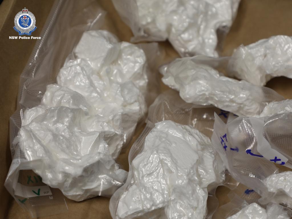 Australians consume an estimated 5.6 tonnes of cocaine every year. Picture: NSW Police