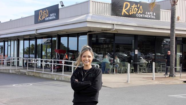 Ayesha O’Neill, owner of Rito’s Continental at Christies Beach. Picture: Supplied