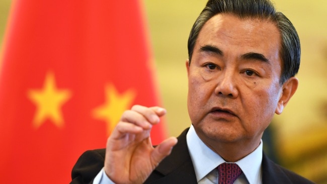Chinese Foreign Minister Wang Yi is set to visit the Pacific region with a delegation of officials ahead of the Federal Election. Picture: Greg Baker - Pool/Getty Images