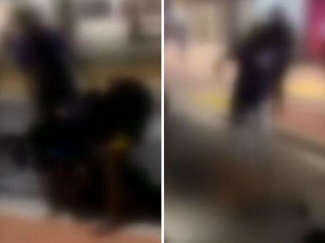 Disturbing footage of 16yo assaulted in Alice Springs. Picture: SkyNews