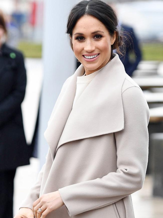 Meghan Markle’s style looks effortless. Picture: Andrew Parsons/Getty