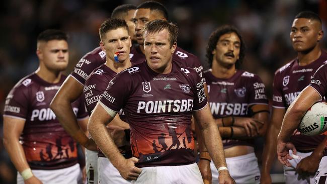 Jake Trbojevic’s Sea Eagles are set to miss the finals. Picture: Getty