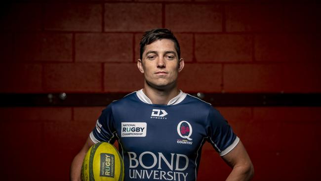 Queensland Reds and Queensland Country NRC winger Jock Campbell. Picture: QRU - Brendan Hertel