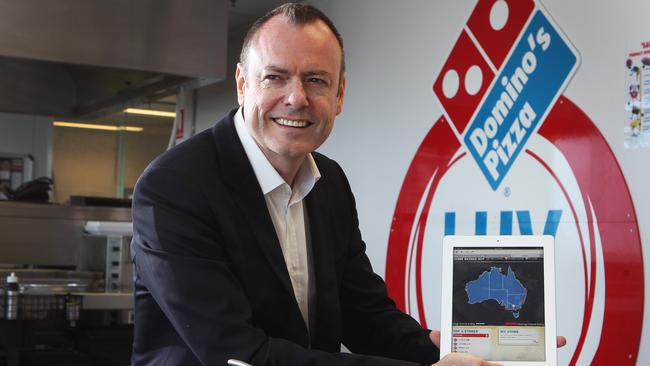 Domino’s Pizza CEO Don Meij. Picture: Tim Marsden