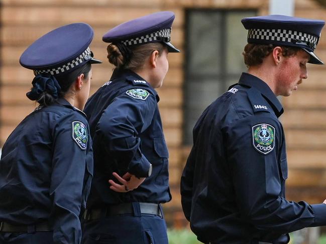 ADELAIDE, AUSTRALIA - NewsWire Photos May 25, 2023: SAPOL generic police in AdelaideÃs CBD. Picture: NCA NewsWire / Naomi Jellicoe