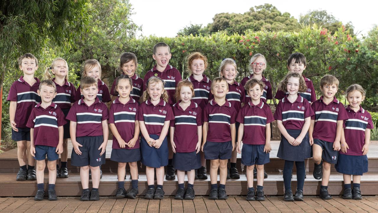 MY FIRST YEAR 2022: Mary MacKillop Catholic College, Prep class A. Thursday, March 10, 2022. Picture: Nev Madsen.